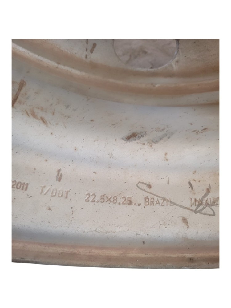 Roda Ferro 10 Furos 22.5X8.25 8