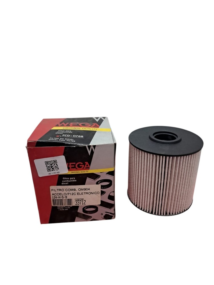 Filtro Combustivel Om 904 Acello 712 4