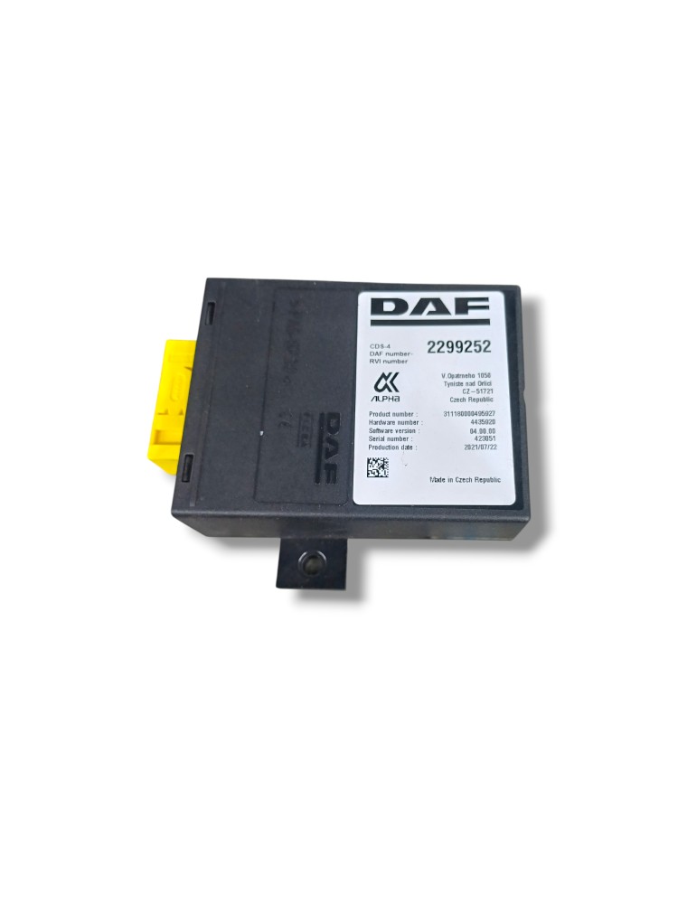 Unidade Controle Eletrônico Daf 2022 6