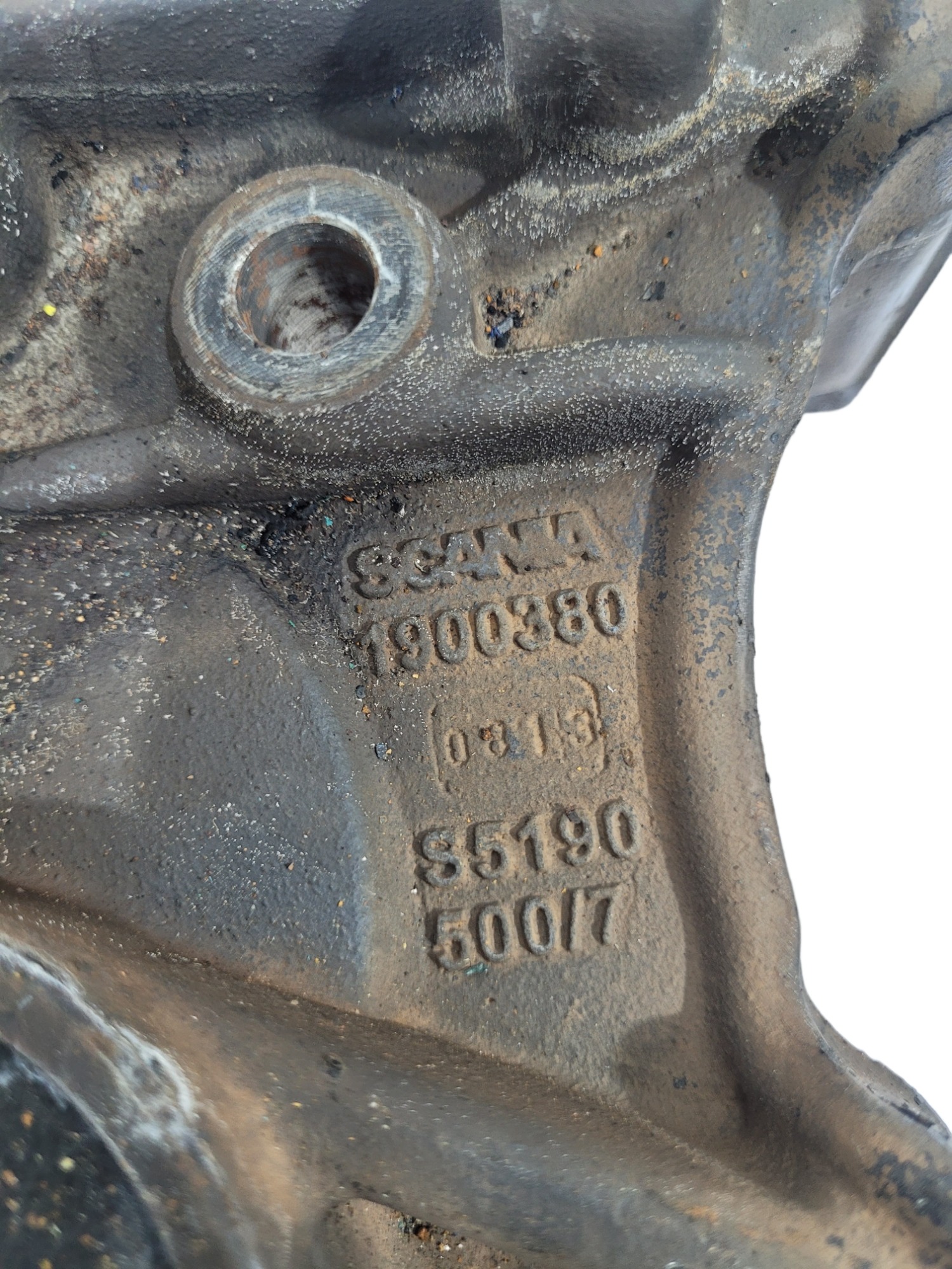 Suporte Compressor Scania 1900380 5