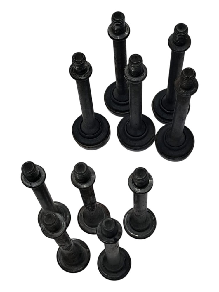 Kit 10 Parafuso Tampa Cabecote Mb Motor Om904 Om906 Om924 4