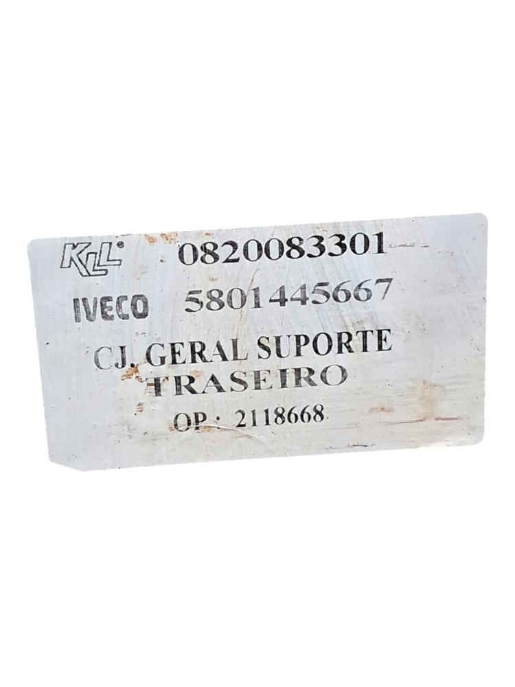 Suporte Mola Traseira KLL  Iveco 5