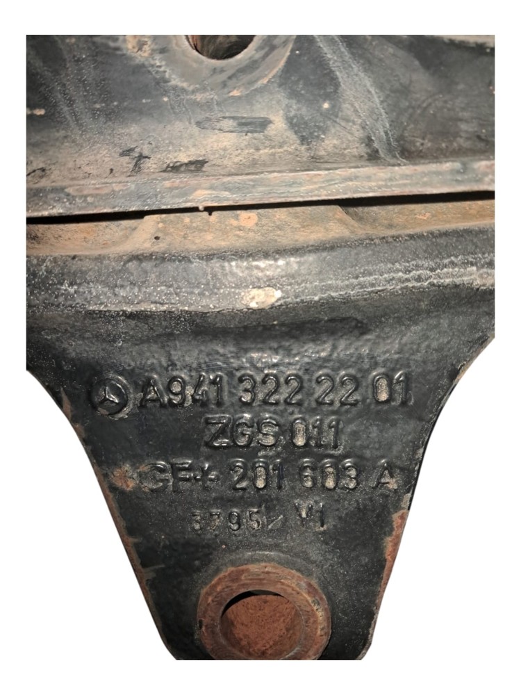 Cavalete Dianteiro Mola Mb Axor 2544 2644 6