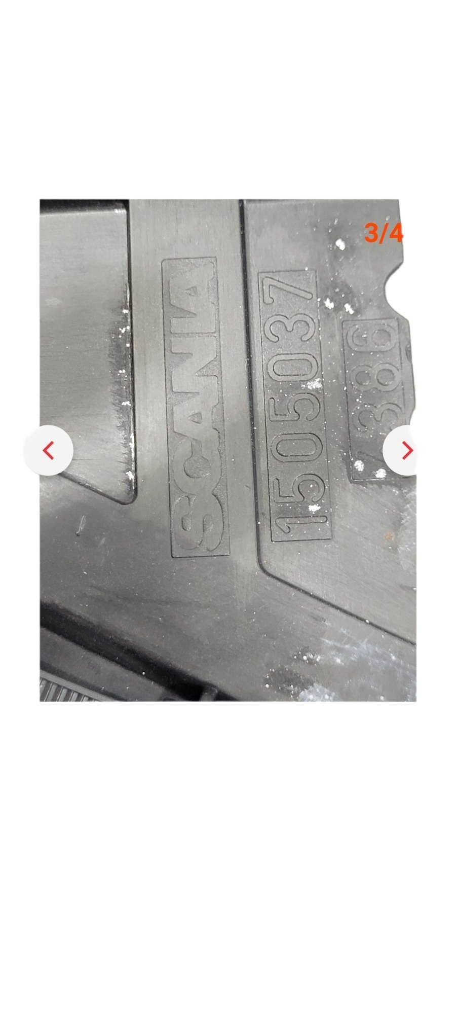 Suporte Coluna Superior Scania 1505037 5