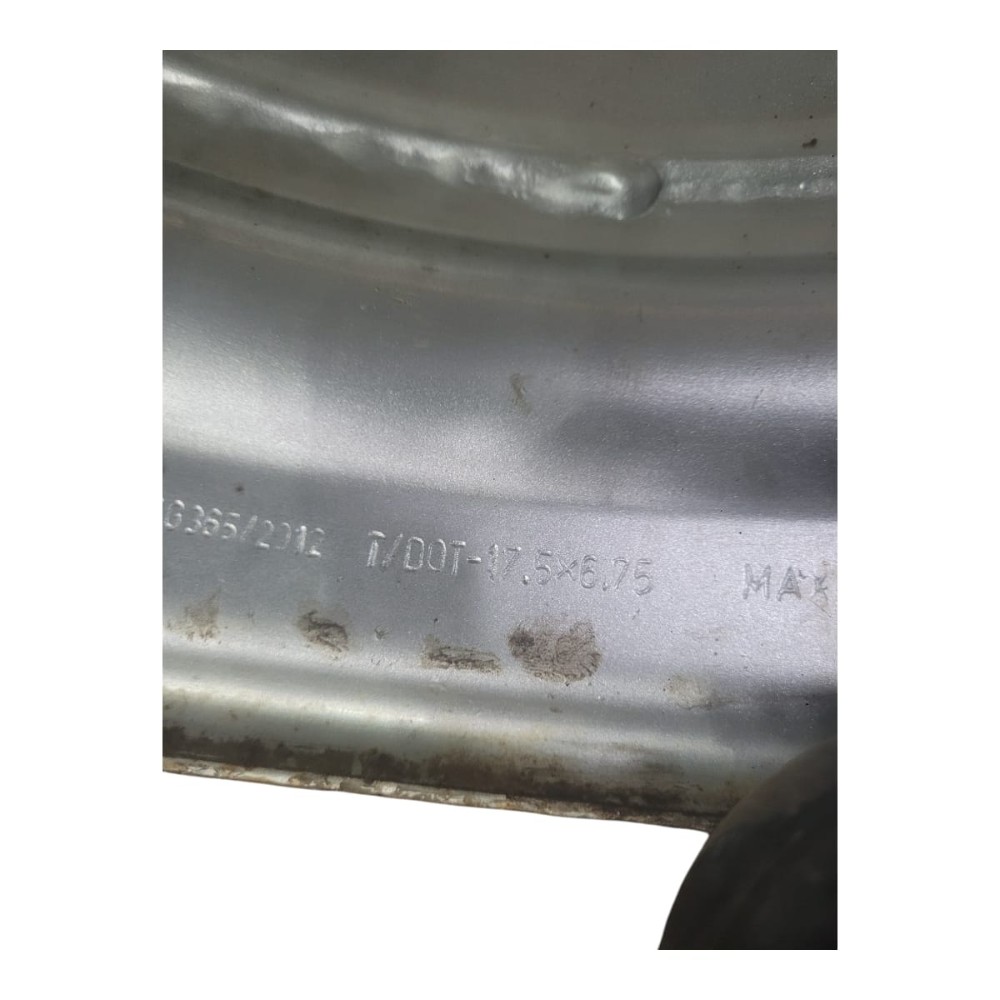 Roda Ferro 6 Furos 17.5X6.75 Mb Accelo 9