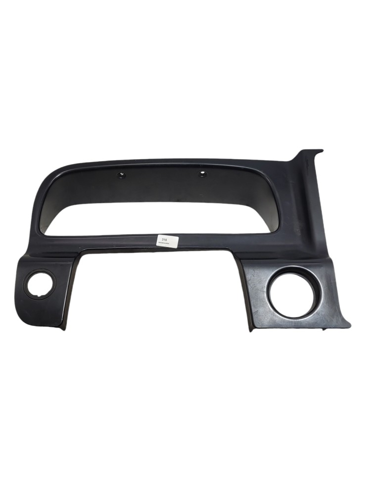 Moldura Painel Instrumentos Ford Cargo Preto 2