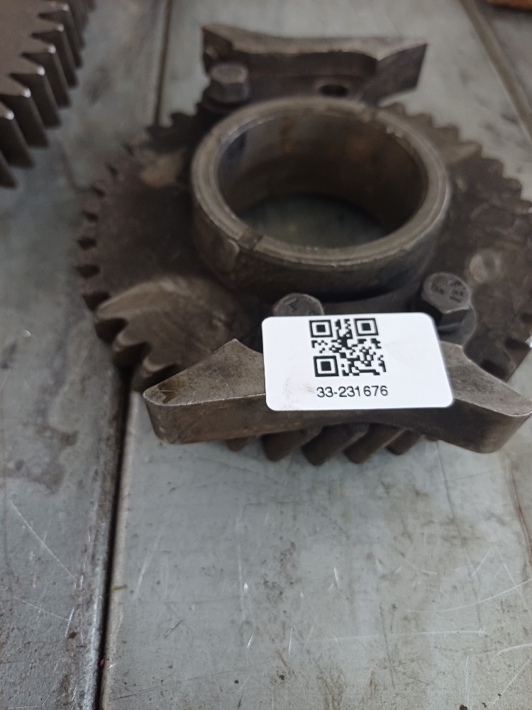 Engrenagem Avanço Motor Mb Om 352 2