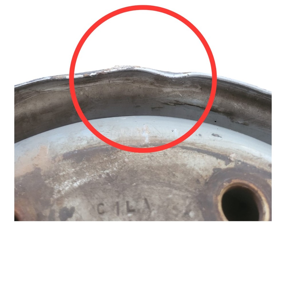 Roda Ferro 6 Furos 17.5X6.0 Mb Accelo 8