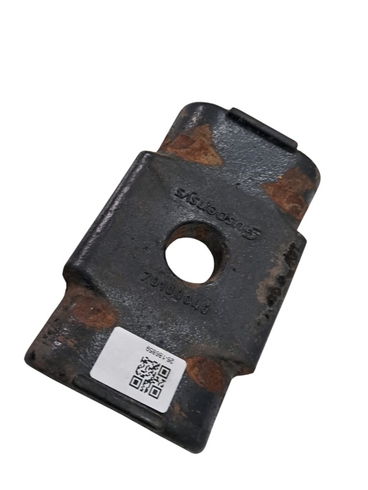 Placa Superior Grampo Mola Ford Cargo 1