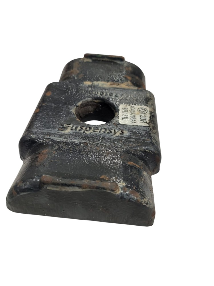 Placa Superior Fixacao Grampo Mola Ford Cargo Traseiro 2