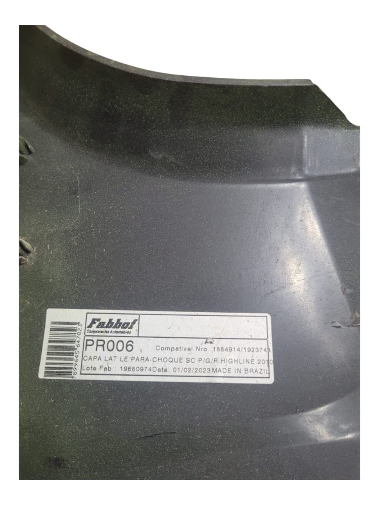 Capa Lateral Parachoque Scania Pgr Esquerdo  Não Se Aplica 7