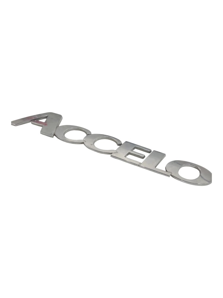 Emblema Letreiro Plastico Mb Accelo 2