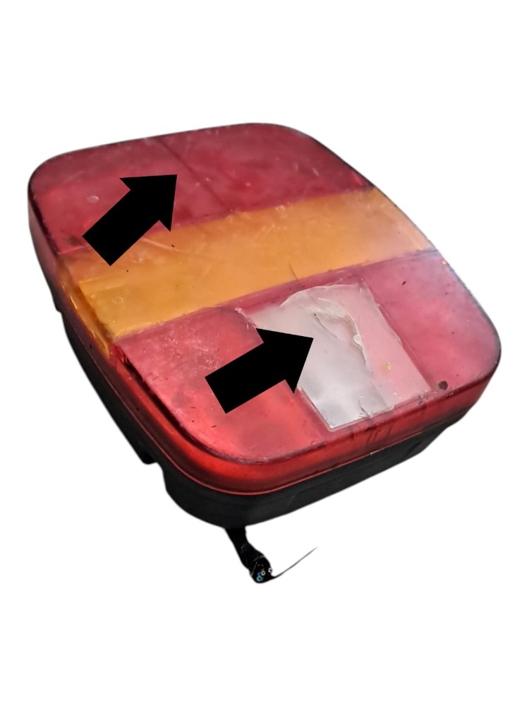 Lanterna Traseira LED Marmitao Vw Ford Cargo 2