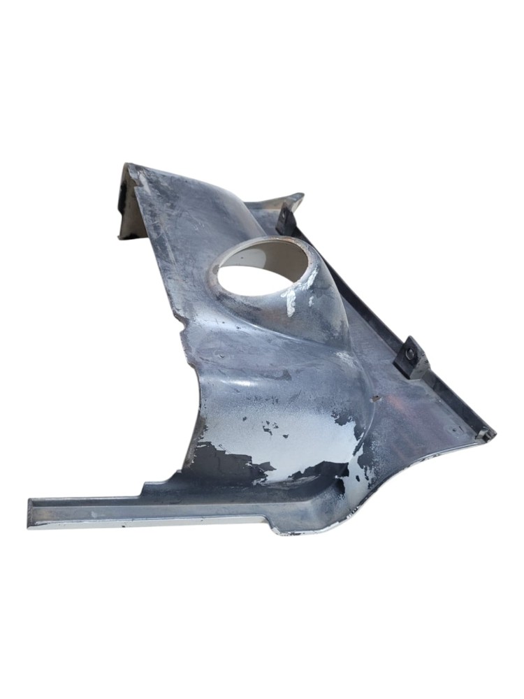 Moldura Estribo Scania S5 Superior Esquerdo  Branco 3