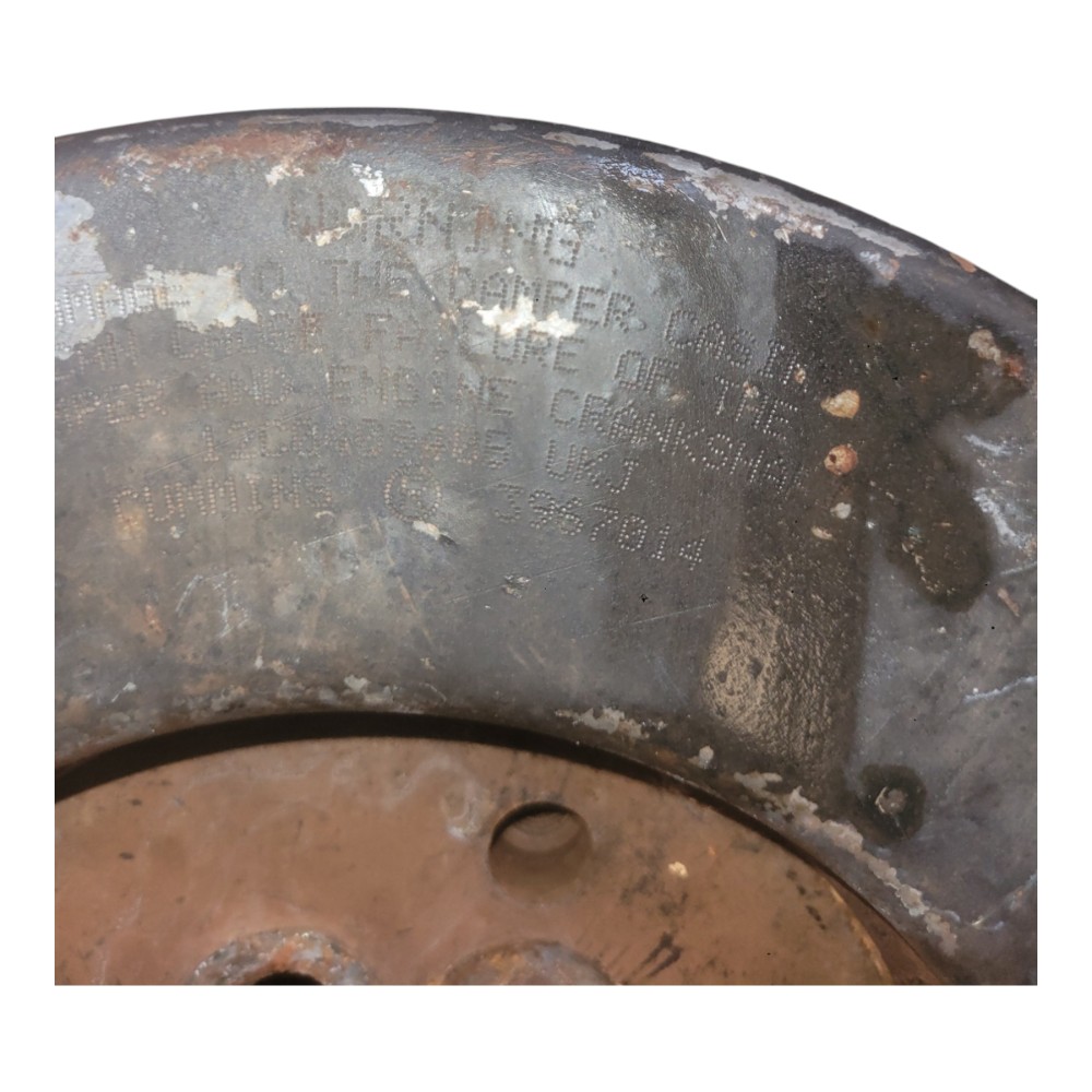 Amortecedor Vibraçao Motor Cummins Isl 7