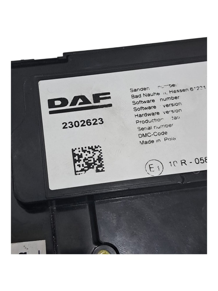 Comando Ar Condicionado DAF XF 7