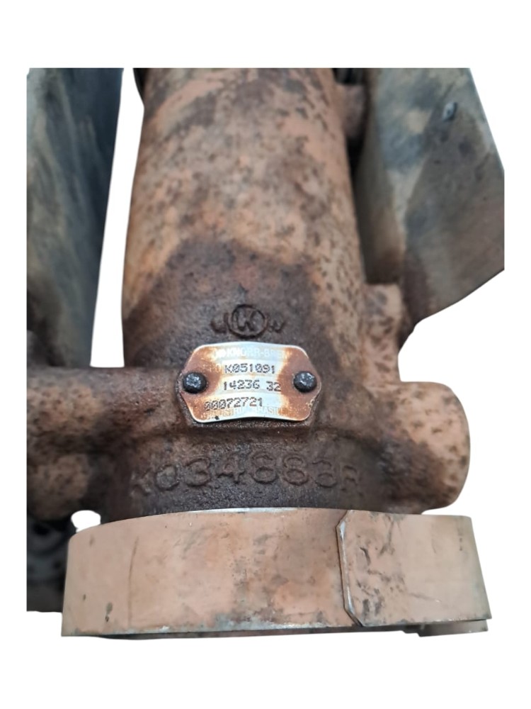 Conjunto Freio Motor Ford Cargo 816 2014 VO08 4