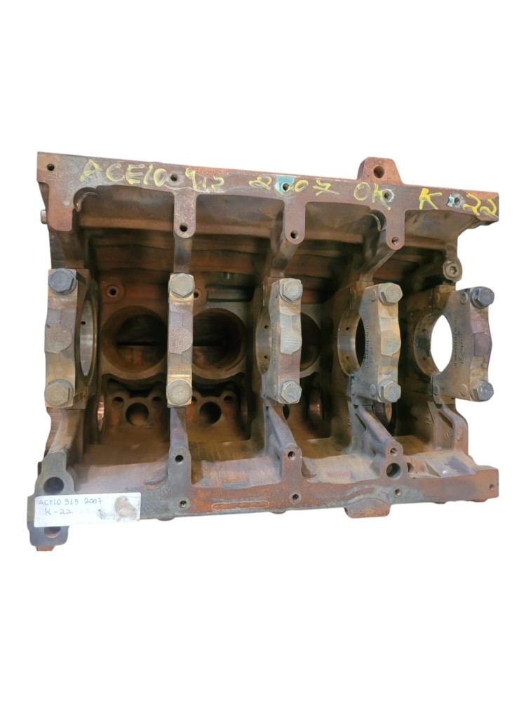 Bloco Motor Mb Accelo 915 2007 Com Baixa 5