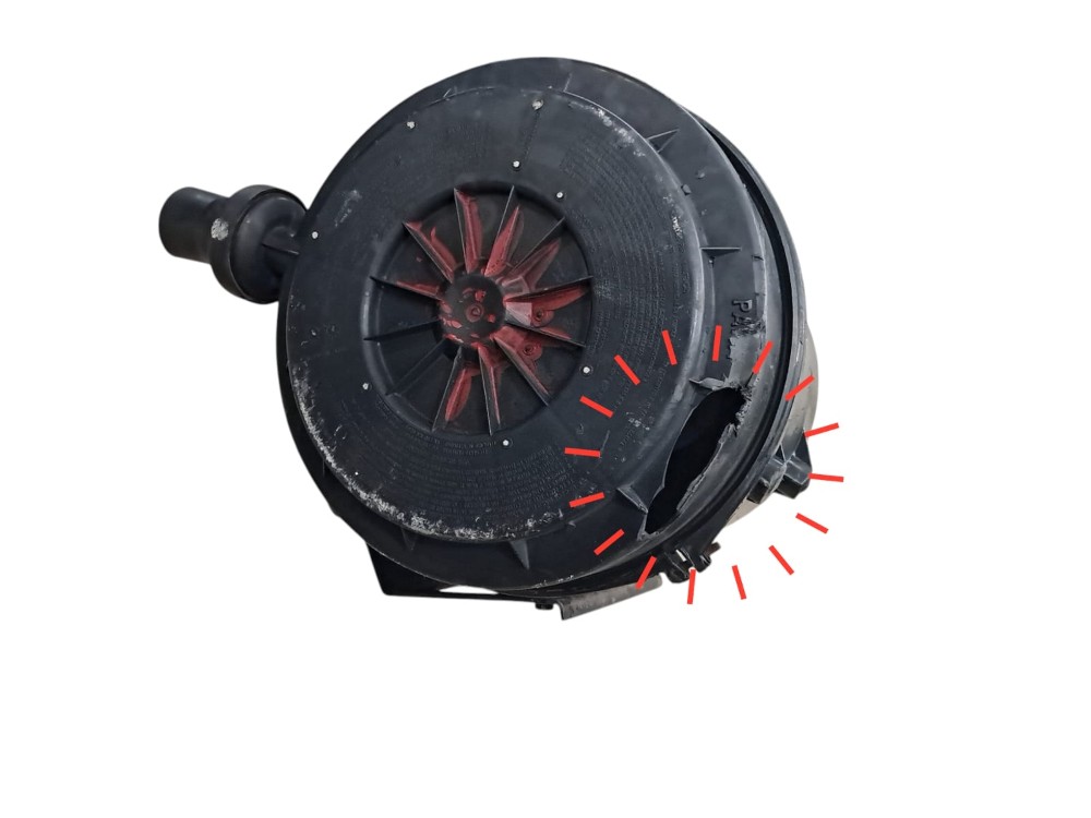 Carcaca Filtro Ar Vw 25370 VO14 2