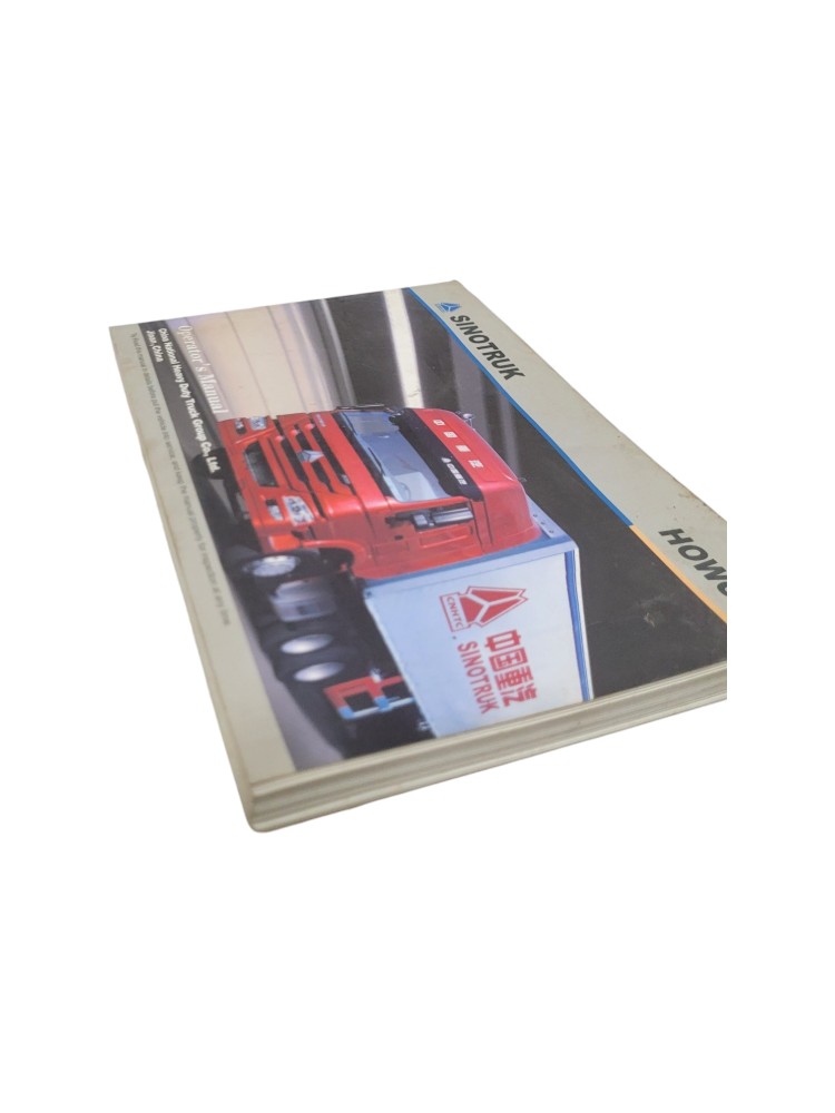 Manual Operador Sinotruk Howo 3