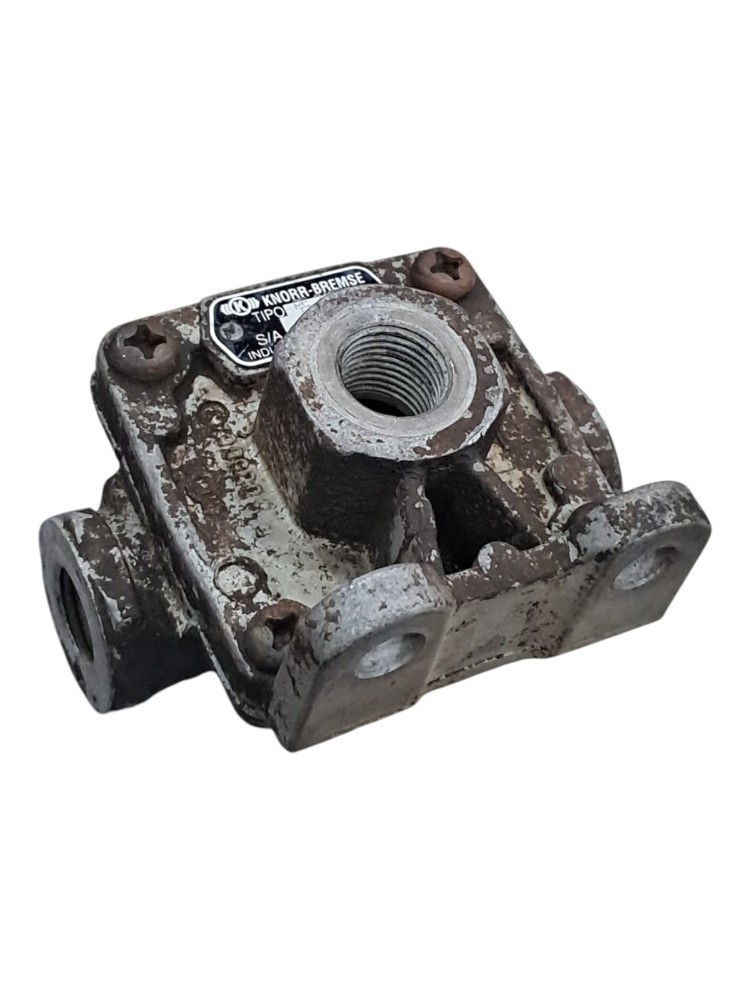Valvula Descarga Rapida 4 Vias KNORR 16MM 3