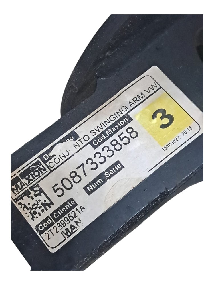 Barra Tranversal Suspensao Vw MAN 6