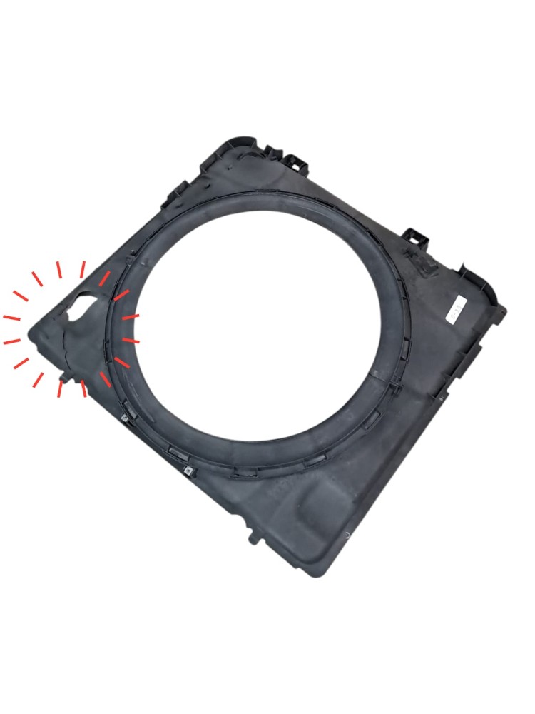 Defletor Ventilador Radiador Agua DAF XF FTS 480 2021 VO29 4