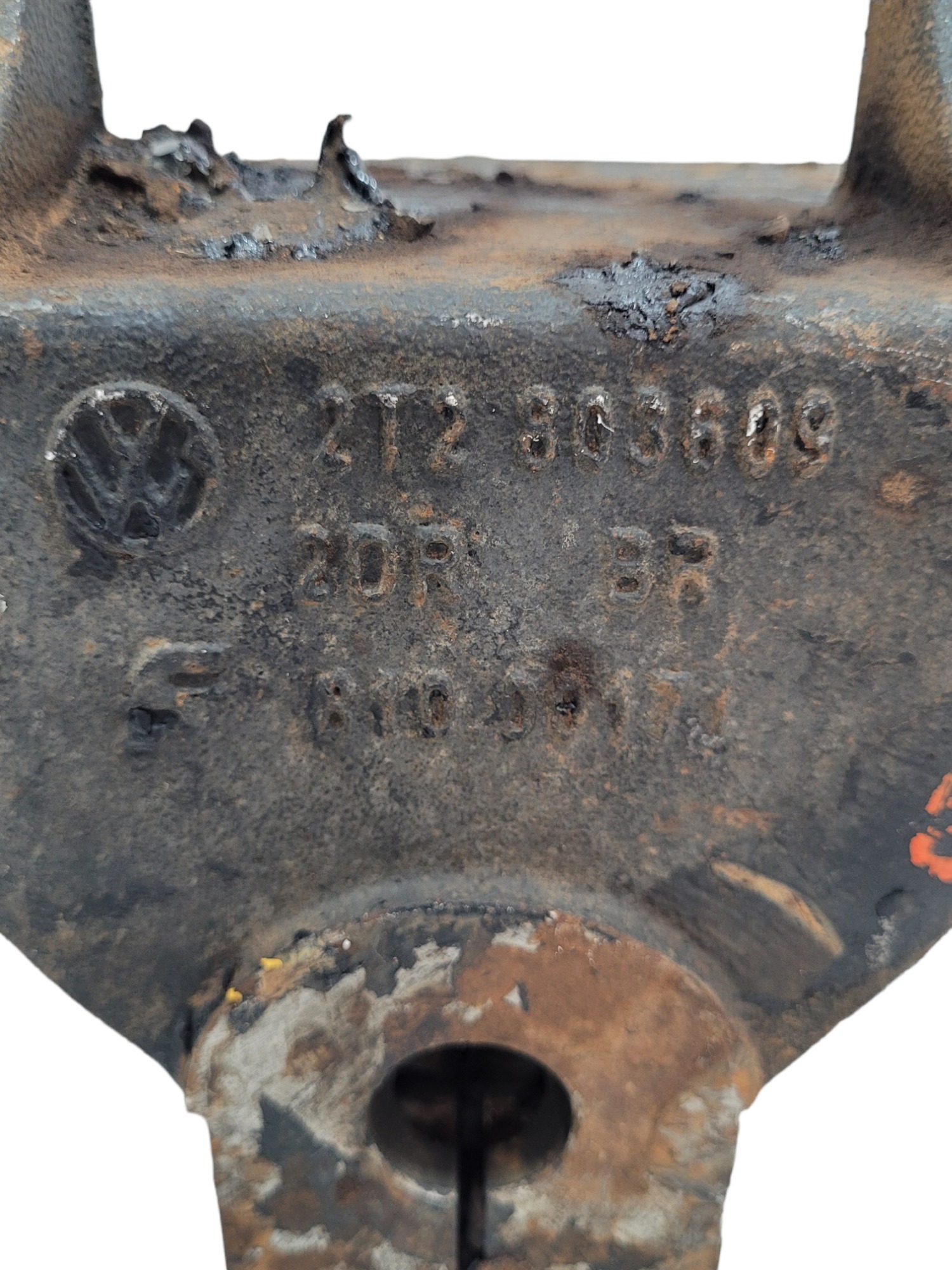 Suporte Dianteiro Mola Vw Constellation 2t2803609 6