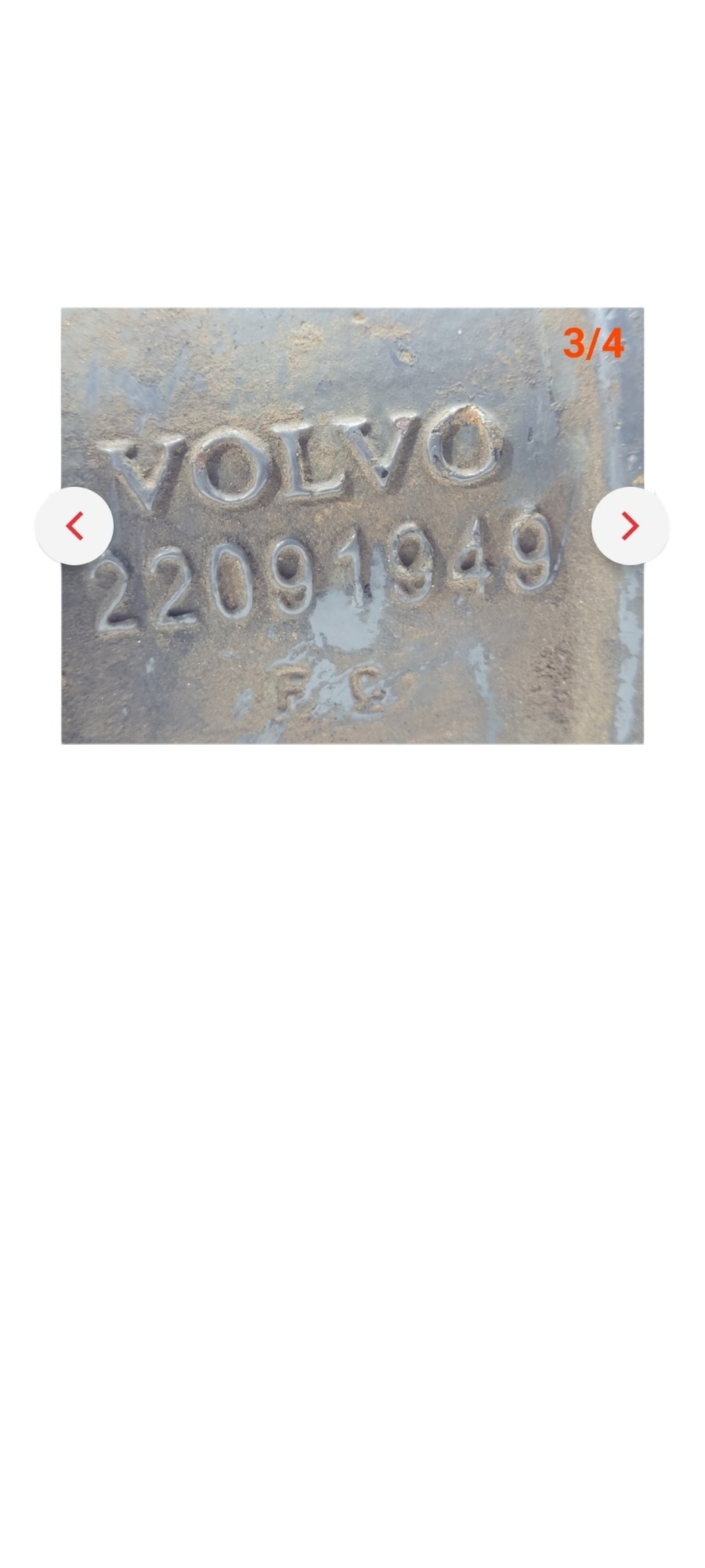 Mancal Barra Estabilizadora Volvo Vm 22091949 5