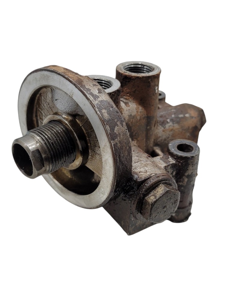 Cabecote Filtro Oleo Caixa Scania 6 Marchas 1