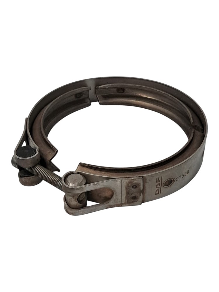 Abracadeira Escape Caracol Inox DAF XF Euro6 2