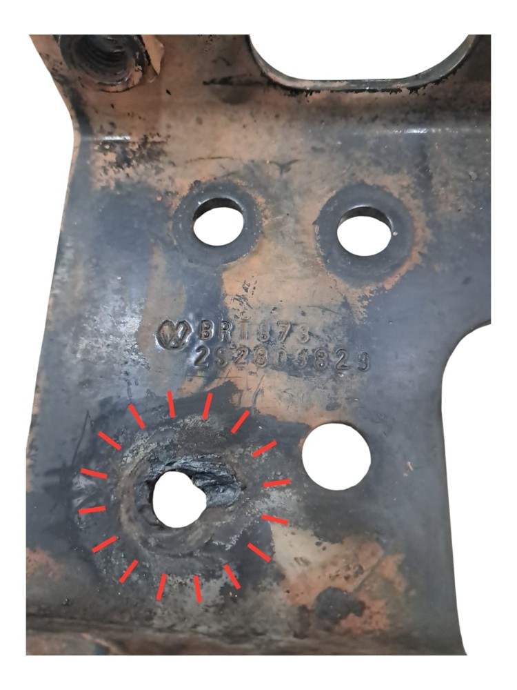 Suporte Reforco Estribo Vw 13.180 15.180 4
