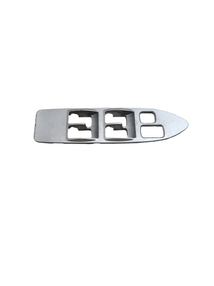 Moldura Botao Vidro Porta Pajero Full Dianteira Esquerda