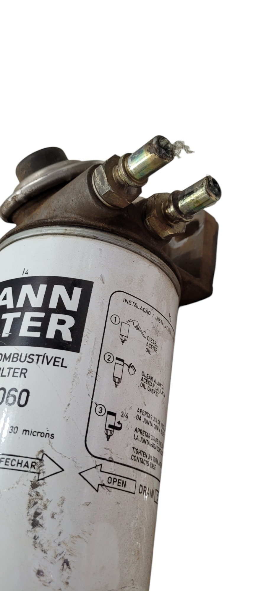 Cabeçote Filtro Diesel Mann 4