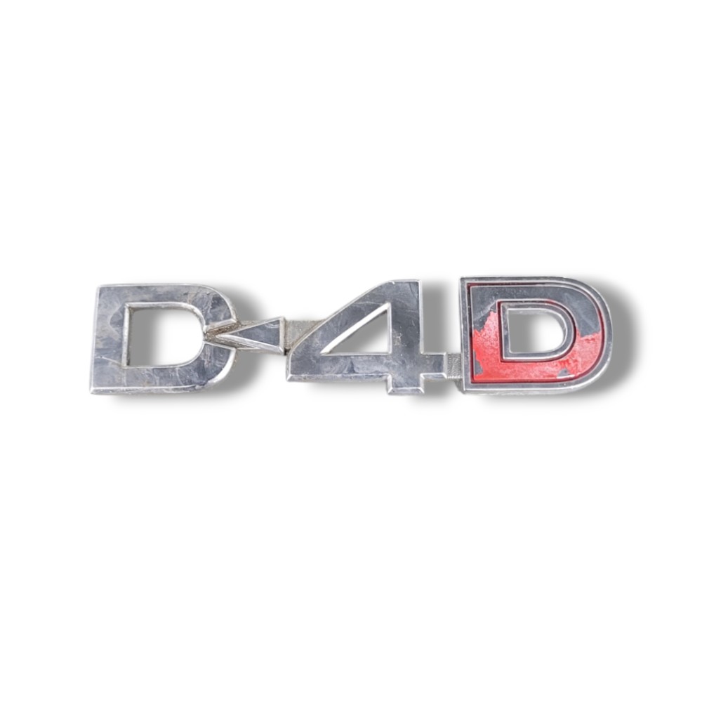 Emblema Letreiro Porta Malas D-4d Hilux 2009 A 2013
