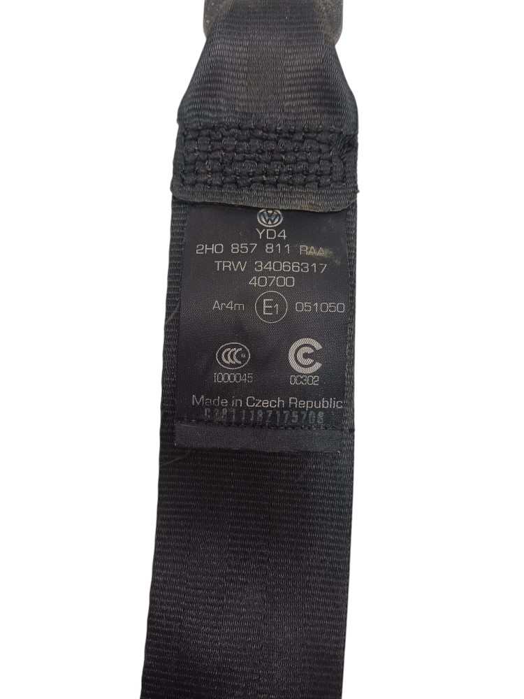 Cinto Segurança Traseiro Vw Amarok 2019