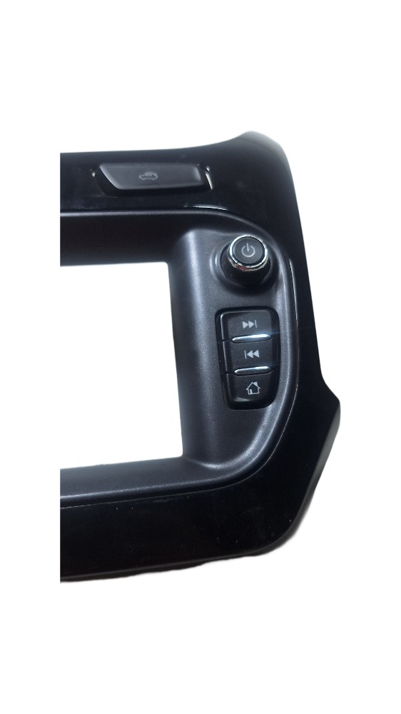 Moldura Painel Central Radio Chevrolet Cobalt Preto 2
