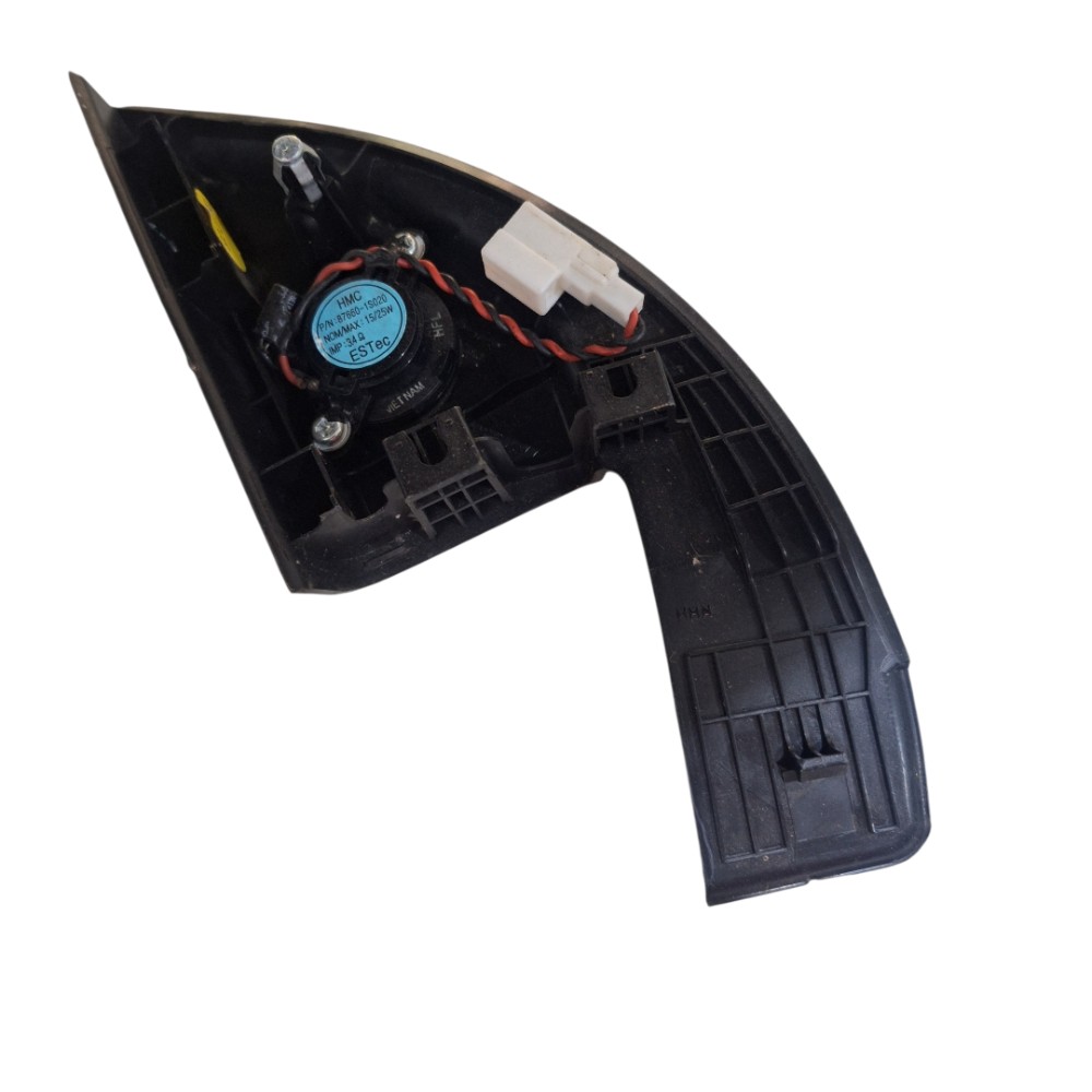Acabamento Interno Retrovisor Direito Hyund Hb20 2019 A 2019 Preto 4