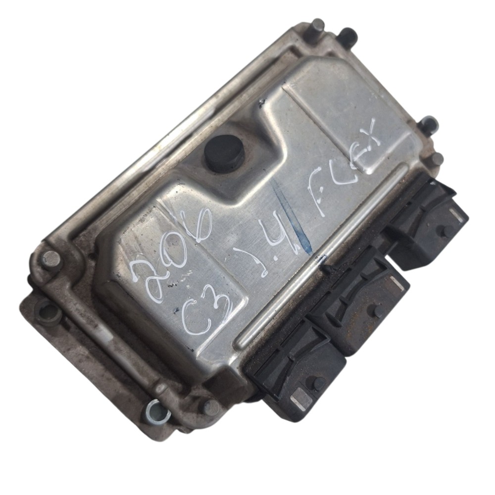 Modulo De Injecao Peugeot 206 Citroen C3 1.4 Flex 2