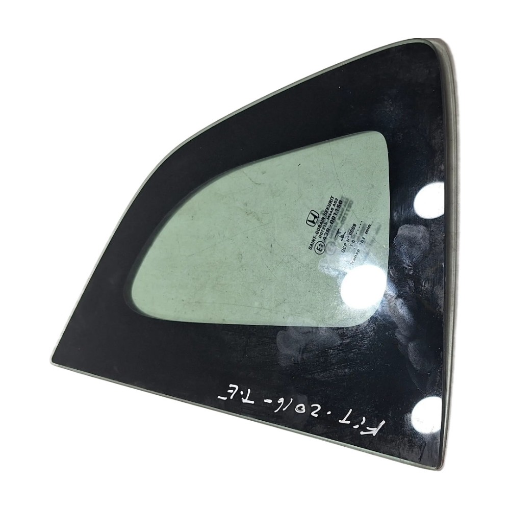 Vidro Fixo Porta Traseiro Esquerdo Honda Fit 2016 3