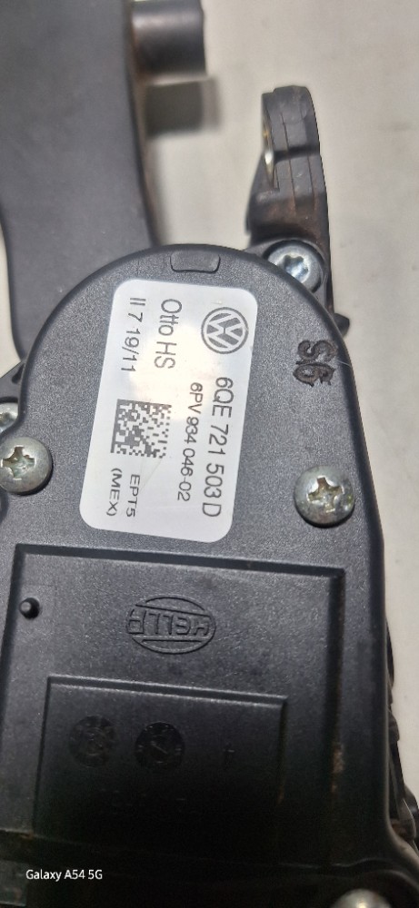 Pedal Acelerador Eletrônico G5 Vw Fox Gol Voyage 5