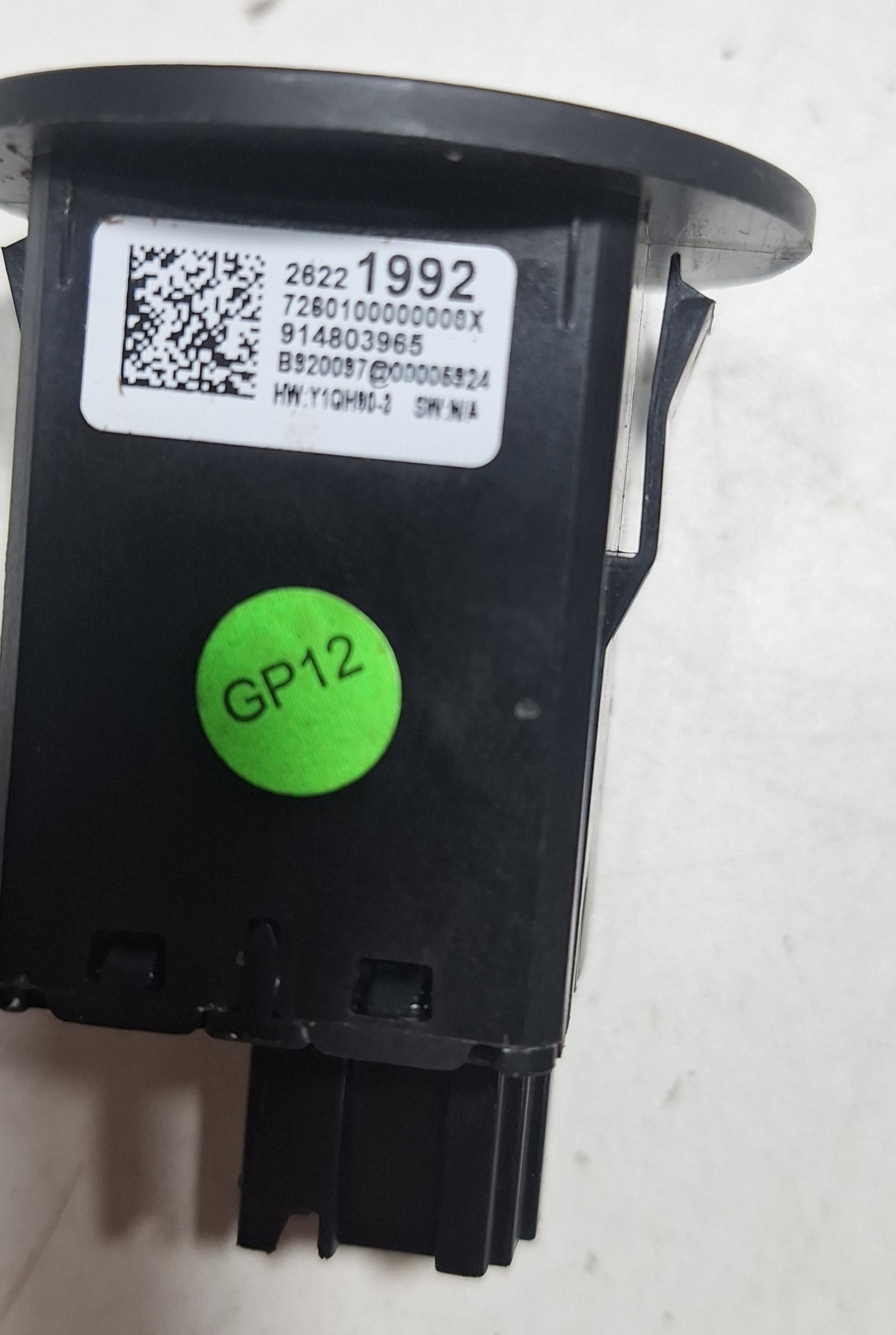 Trava Botão Airbag Chave Premier 1.0 Gm Tracker  2022 Cx 559 4