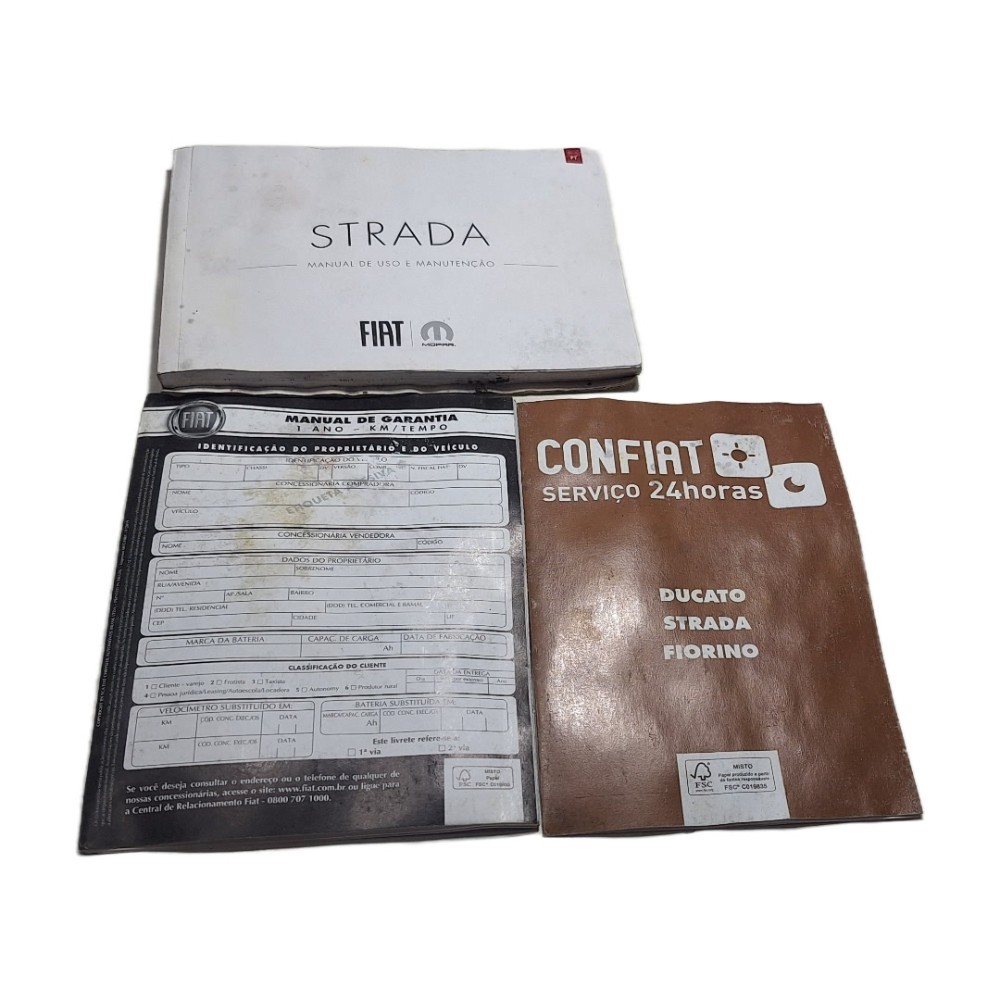 Manual Do Proprietario Fiat Strada Working 2019 3