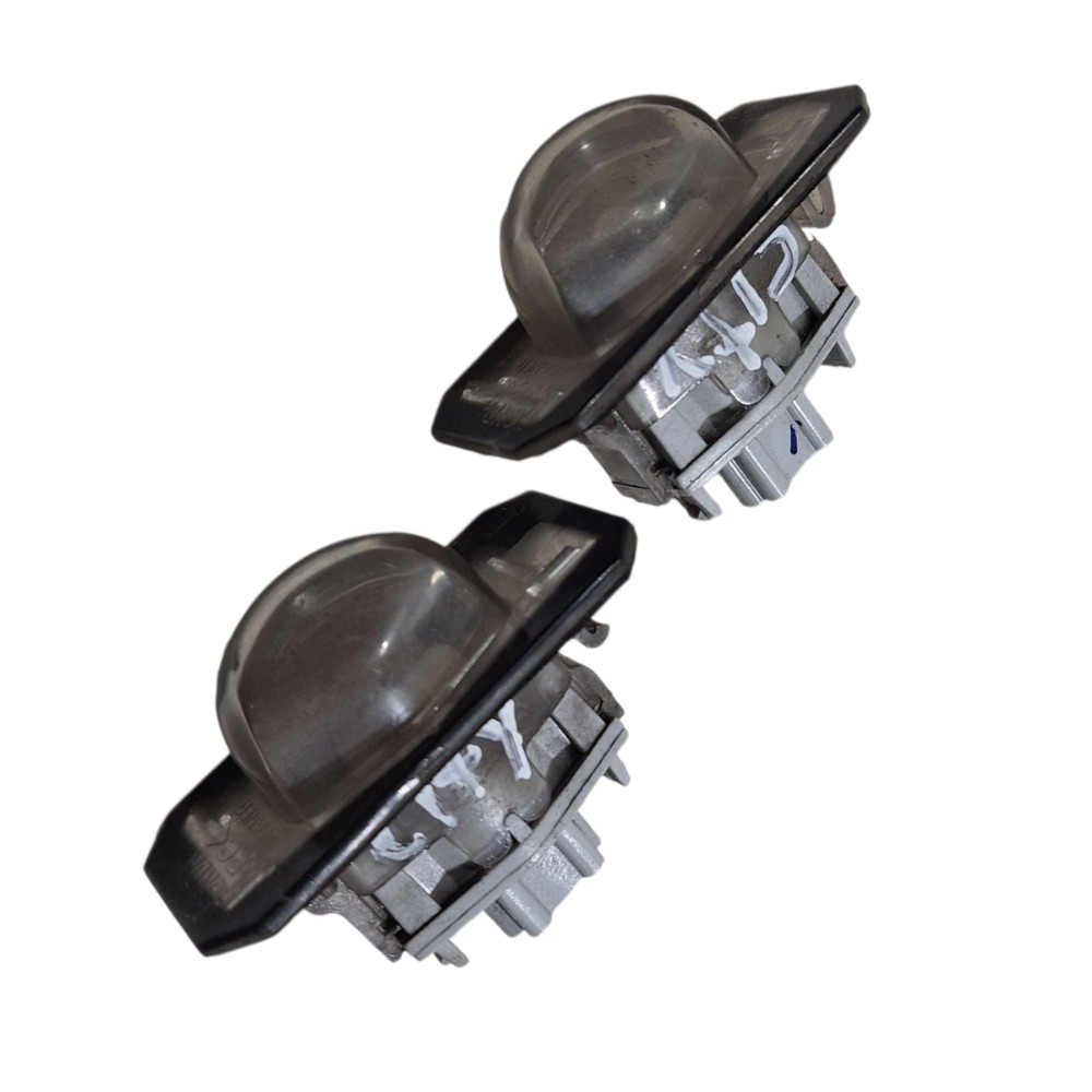 Par De Luz Placa Traseira Honda City 2010