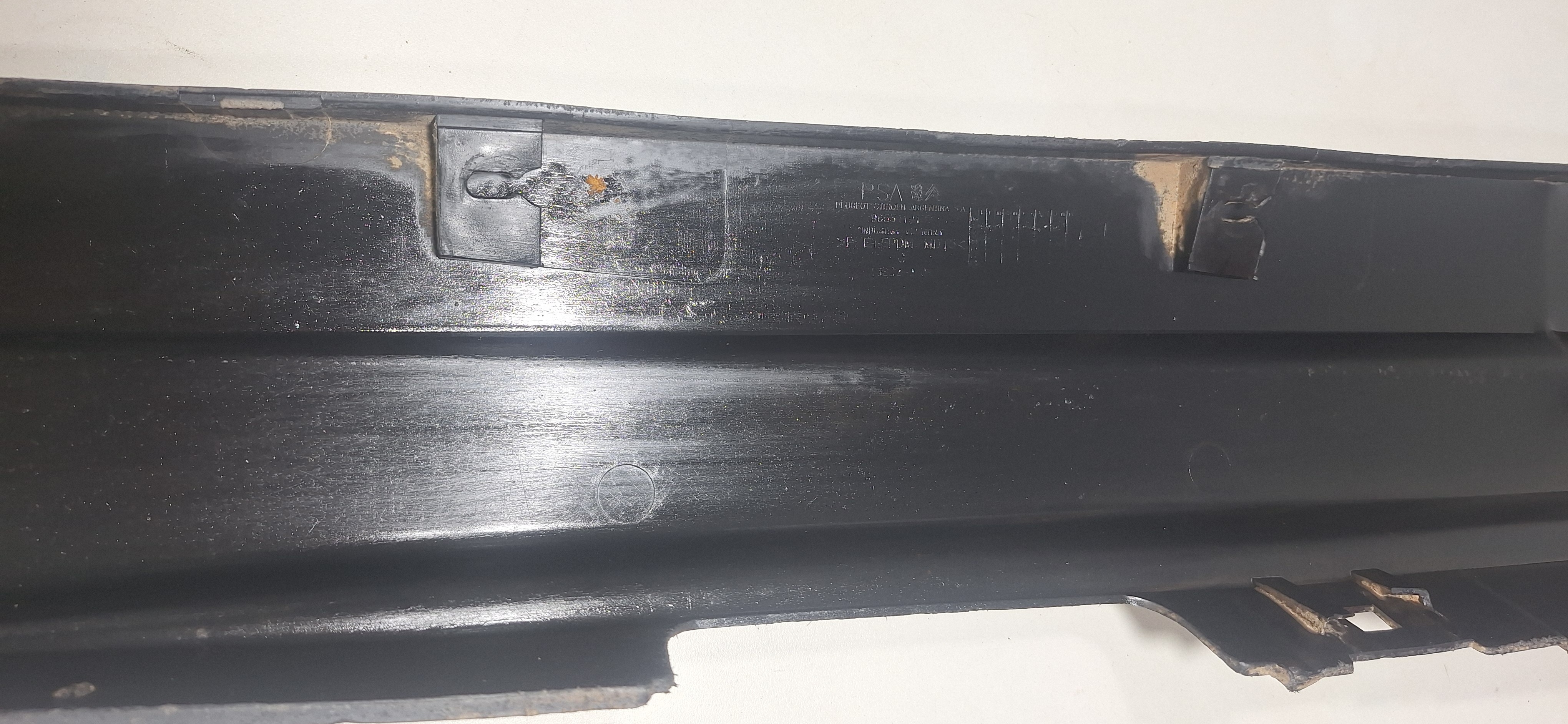 Soleira Acabamento Esquerdo Traseiro Pallas C4 2011 A 2013 Preto 4