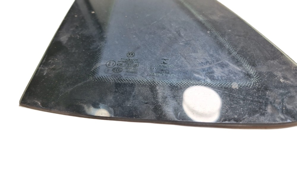 Vdro Fixo Porta Traseiro Esquerdo Volkswagen Polo Tsi