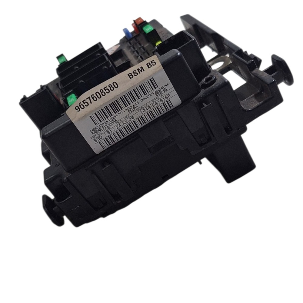 Caixa De Fusivel Bsm Peugeot 206 9657608580 3