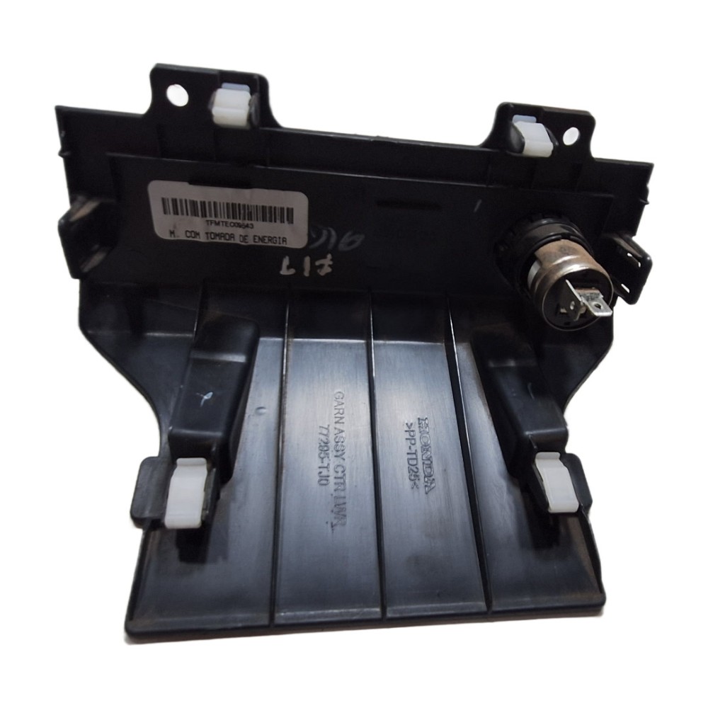 Moldura Acendedor Tomada Power Honda Fit 2010 A 2014 2