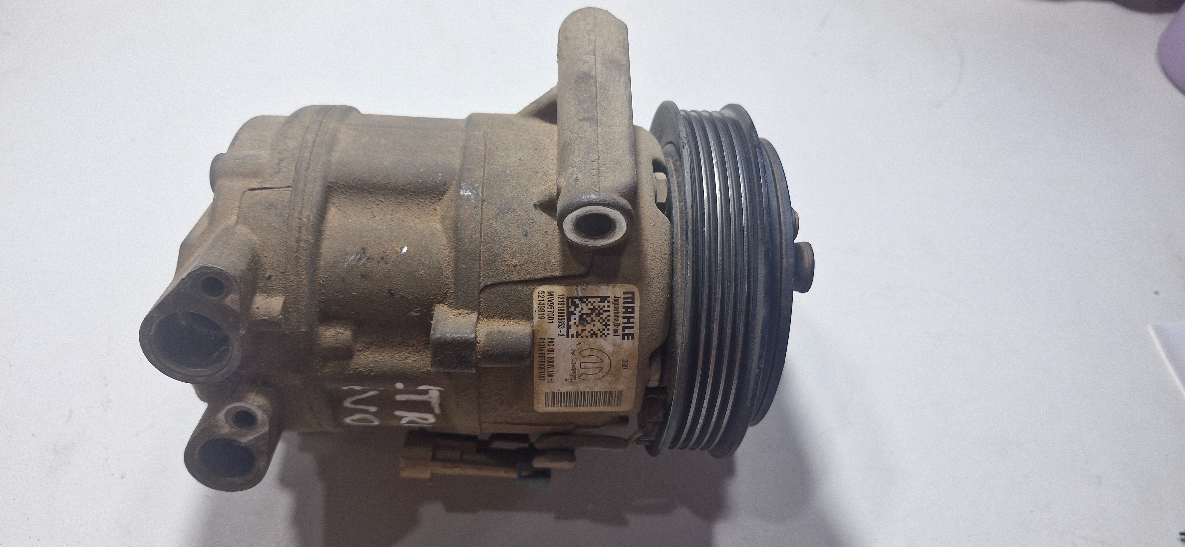 Compressor Ar Condicionado 1.4 Pal Fiat Mobi Uno 2018 A 2022 2