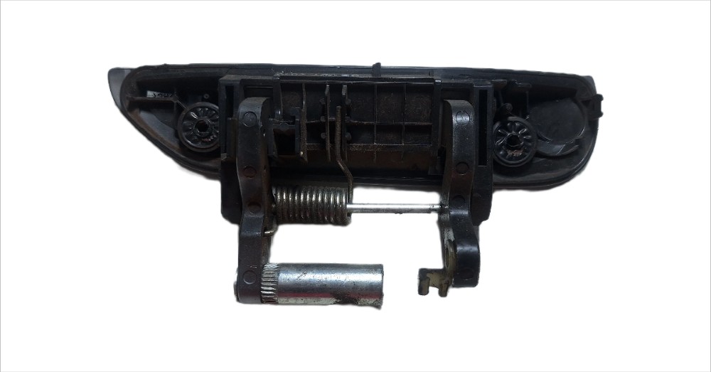 Macaneta Externa Traseira Esquerda Honda Fit  Preto Traseira 3
